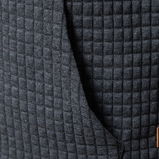 David™ - Bekväm Jacquard Huvtröja