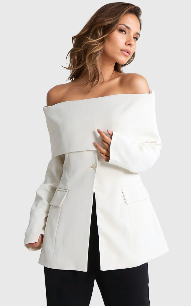 Marie™ - Off Shoulder Kavaj