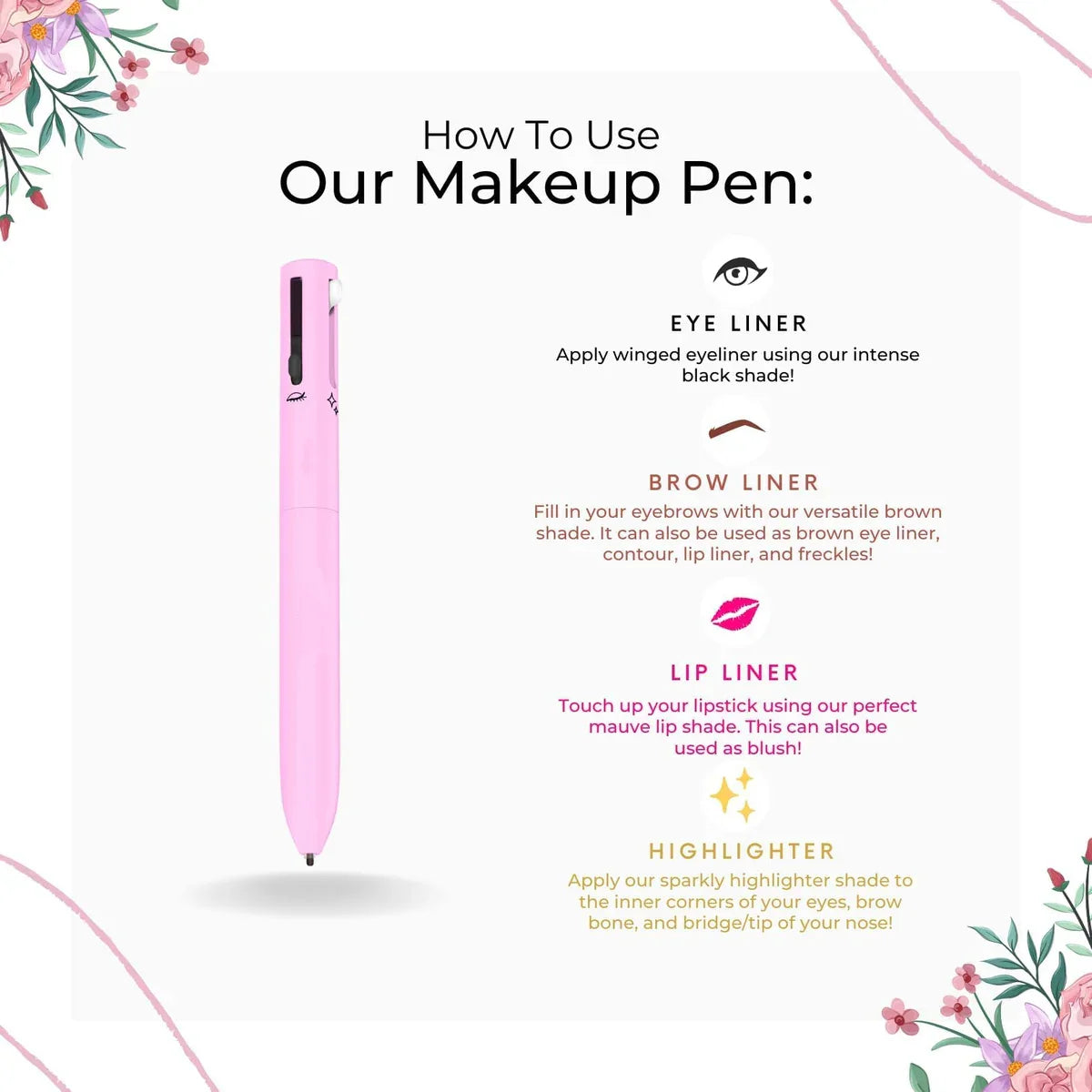 LAMORi Beauty™ - 4-i-1 Sminkpenna