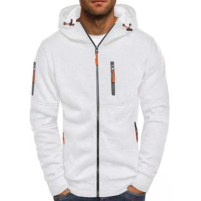 Liam™ - Huvtröja med Dragkedja