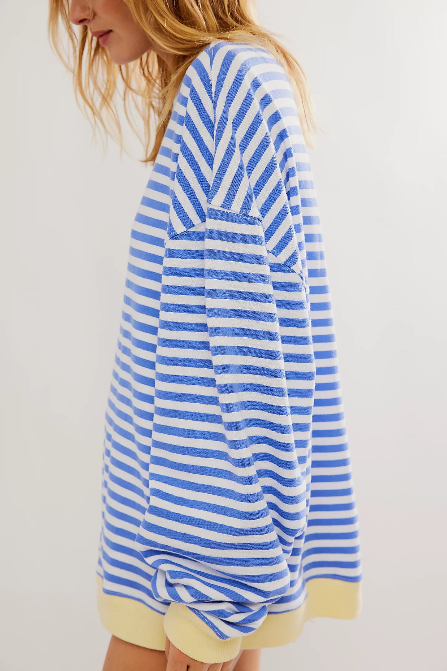Tove™ - Oversized Randig Tröja