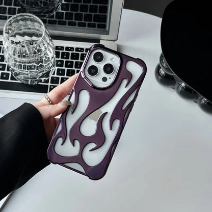 Solveig™ - iPhone-fodral med Flamdesign (1+1 GRATIS)