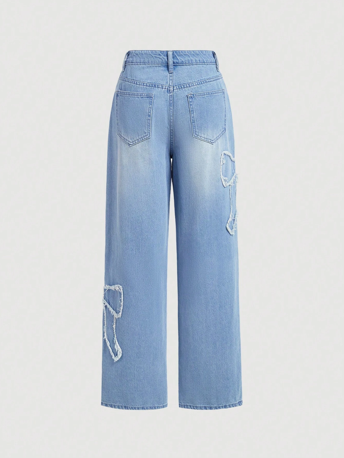 Maja™ - Baggy Rosett Jeans