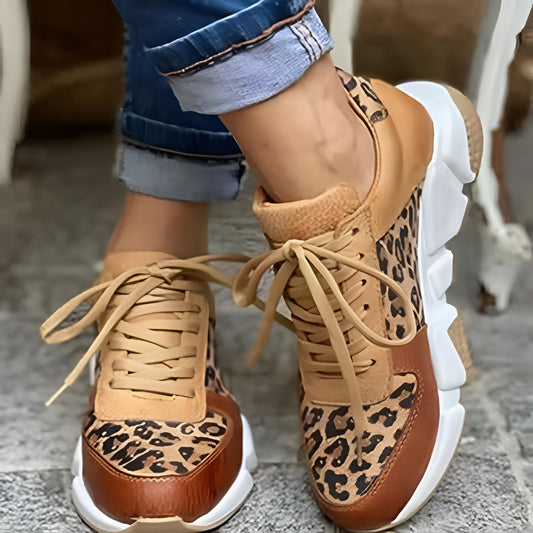 Lovisa™ - Leopardmönstrade Sneakers